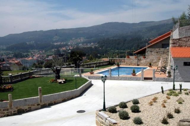Hotel Linares Poio Esterno foto